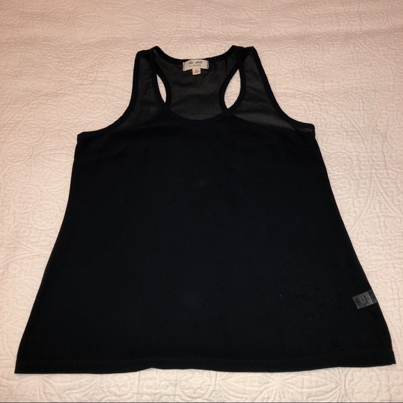 Medium Sheer Flowy Camisole Tank Racerback - Picture 6 of 6
